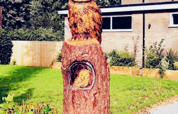 owl statue